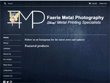 Tablet Screenshot of faeriemetal.com